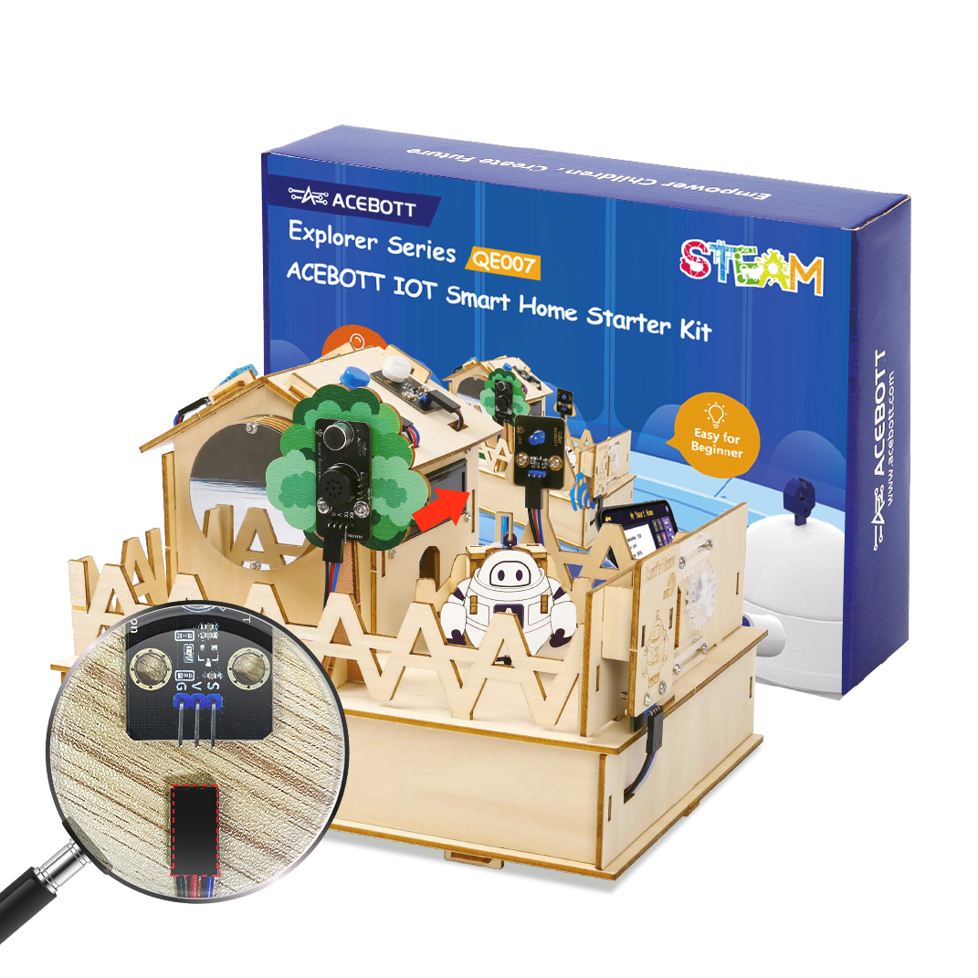 Smart Home Arduino Uno - ACEBOTT Smart Home STEM STEAM Starter