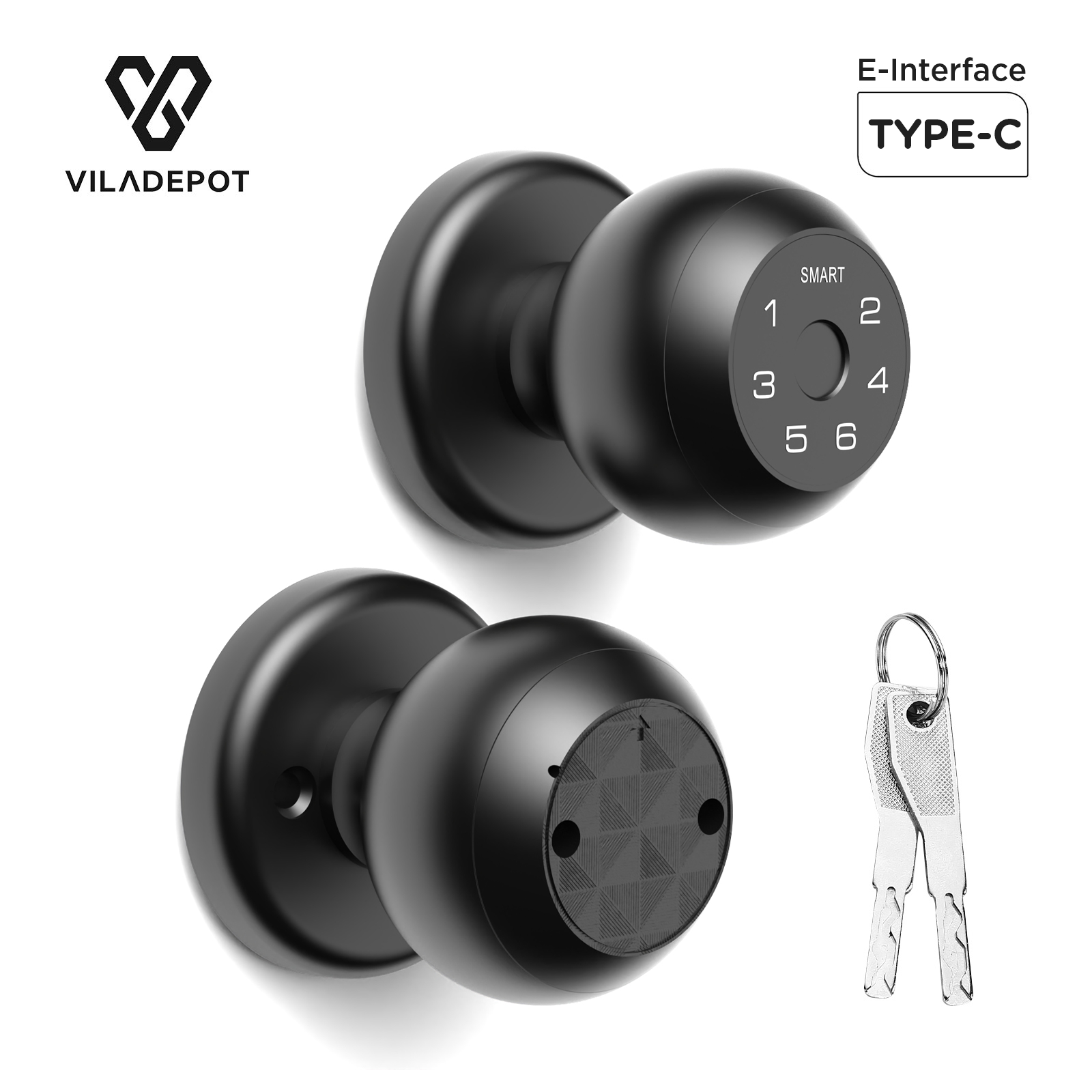 Smart Home Moes - Viladepot Smart Lock Fingerprint Door Lock