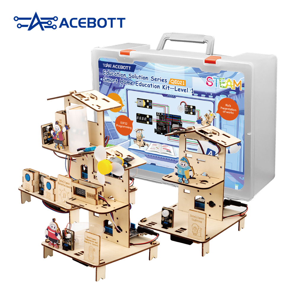 Smart Home Arduino Uno - ACEBOTT STEM School Smart Home Kit