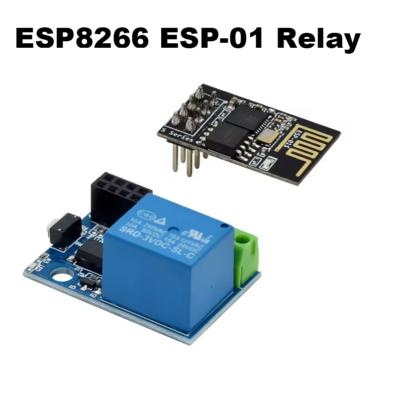 Smart Home Arduino Uno - ESP8266 ESP-01S 5V Relay Module Smart