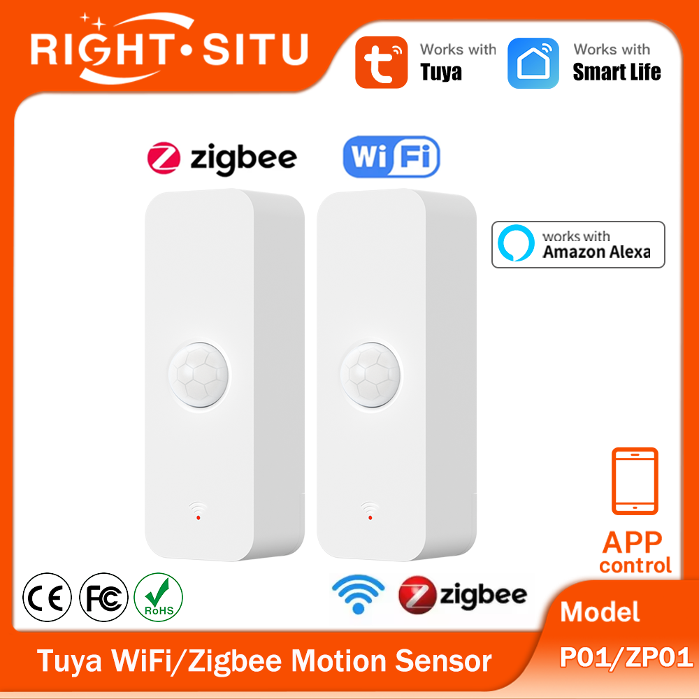 Smart Home Wiser - Tuya WiFi or Zigbee PIR Motion