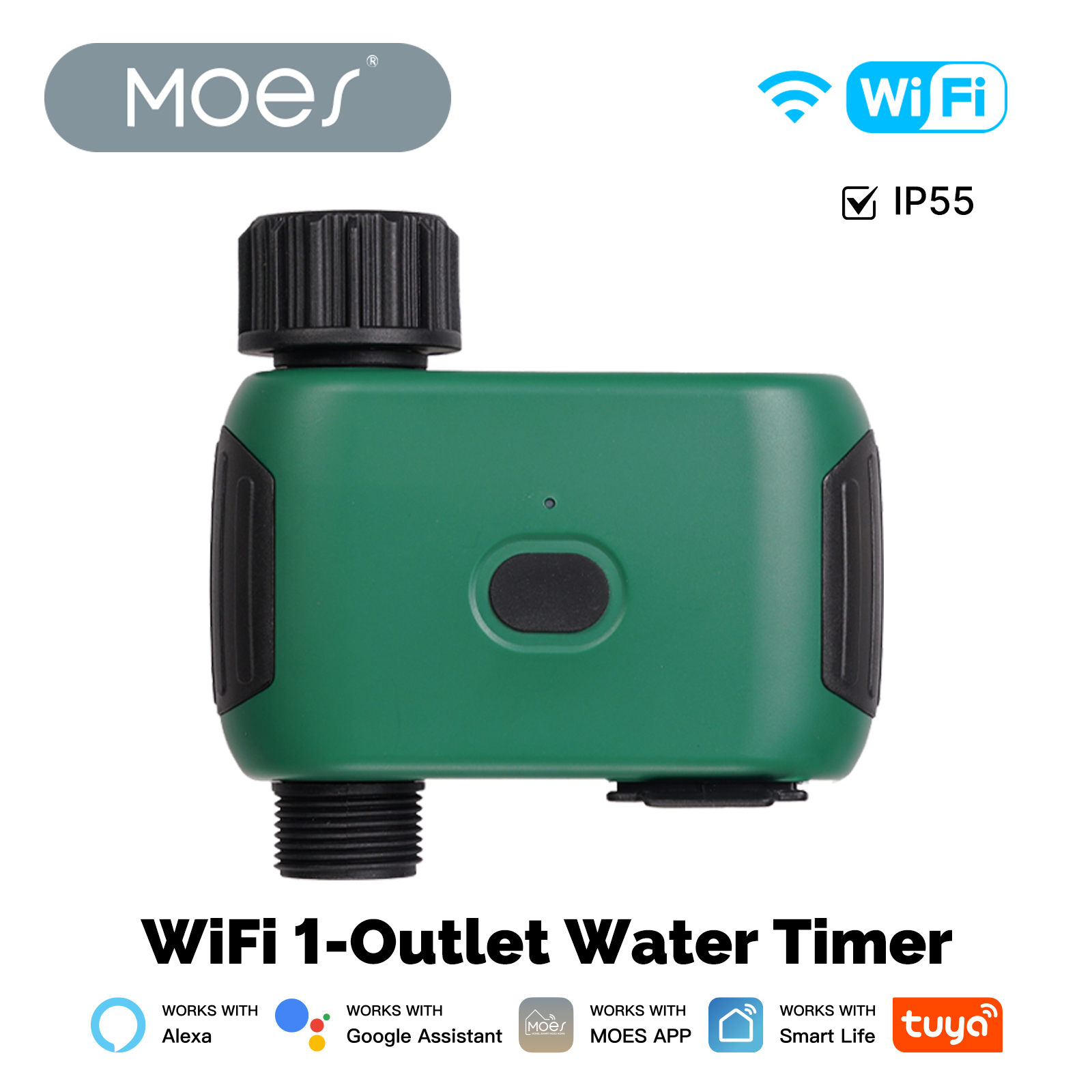 Smart Home Moes - MOES Tuya Smart WiFi 1 Outlet