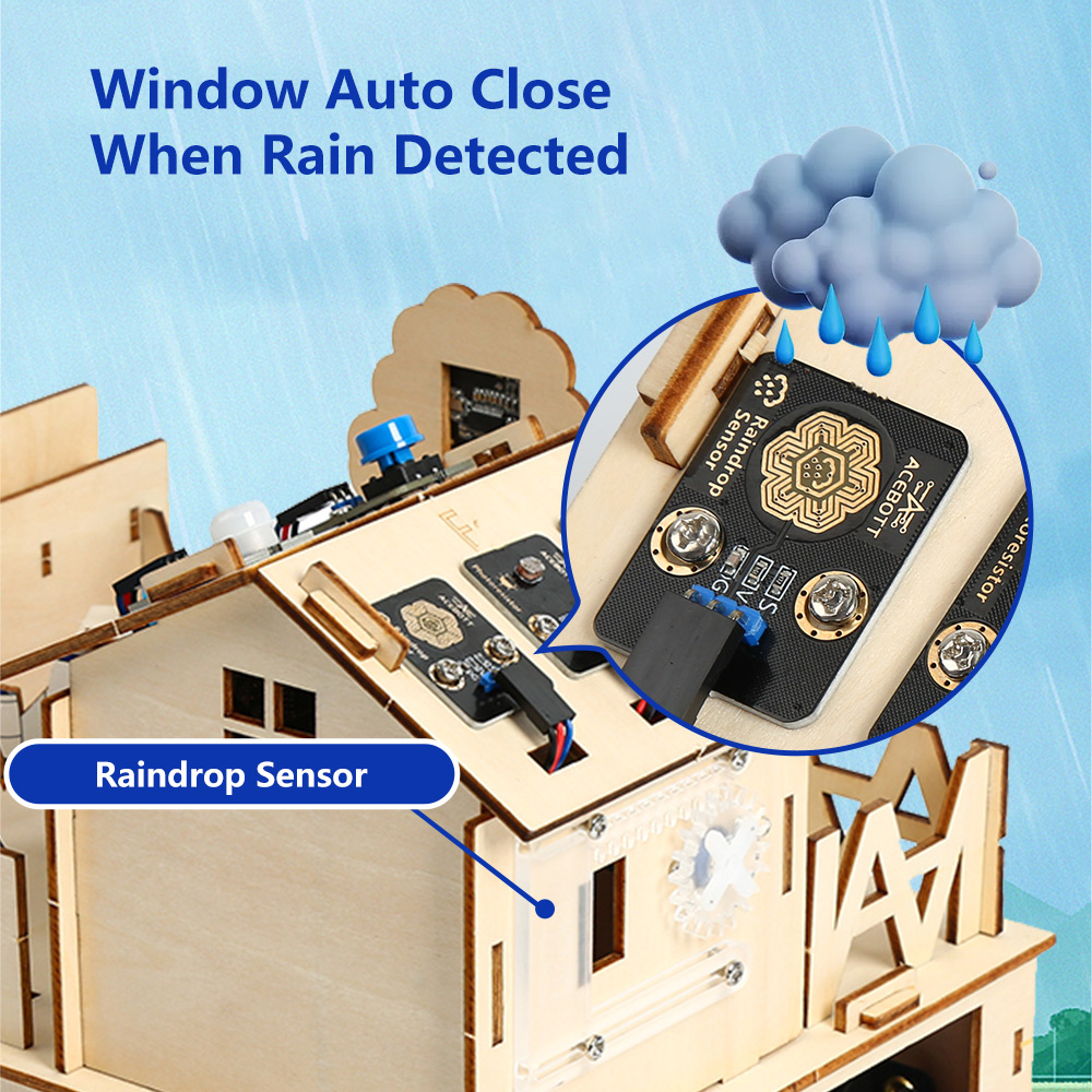 ACEBOTT Smart Home STEM STEAM  - Smart Home Arduino Uno avis et prix