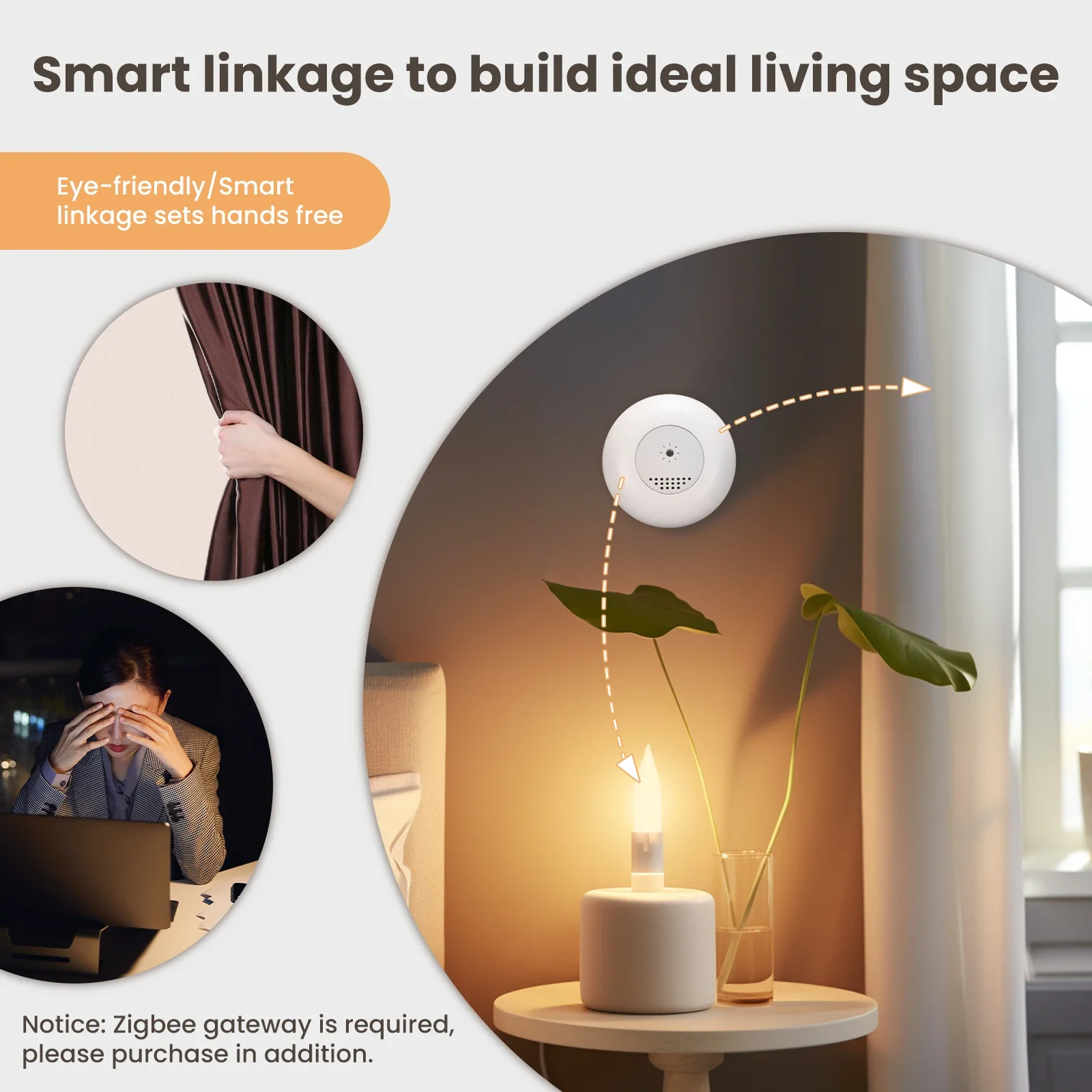 MOES Tuya Zigbee Smart Light S - Smart Home Moes avis et prix