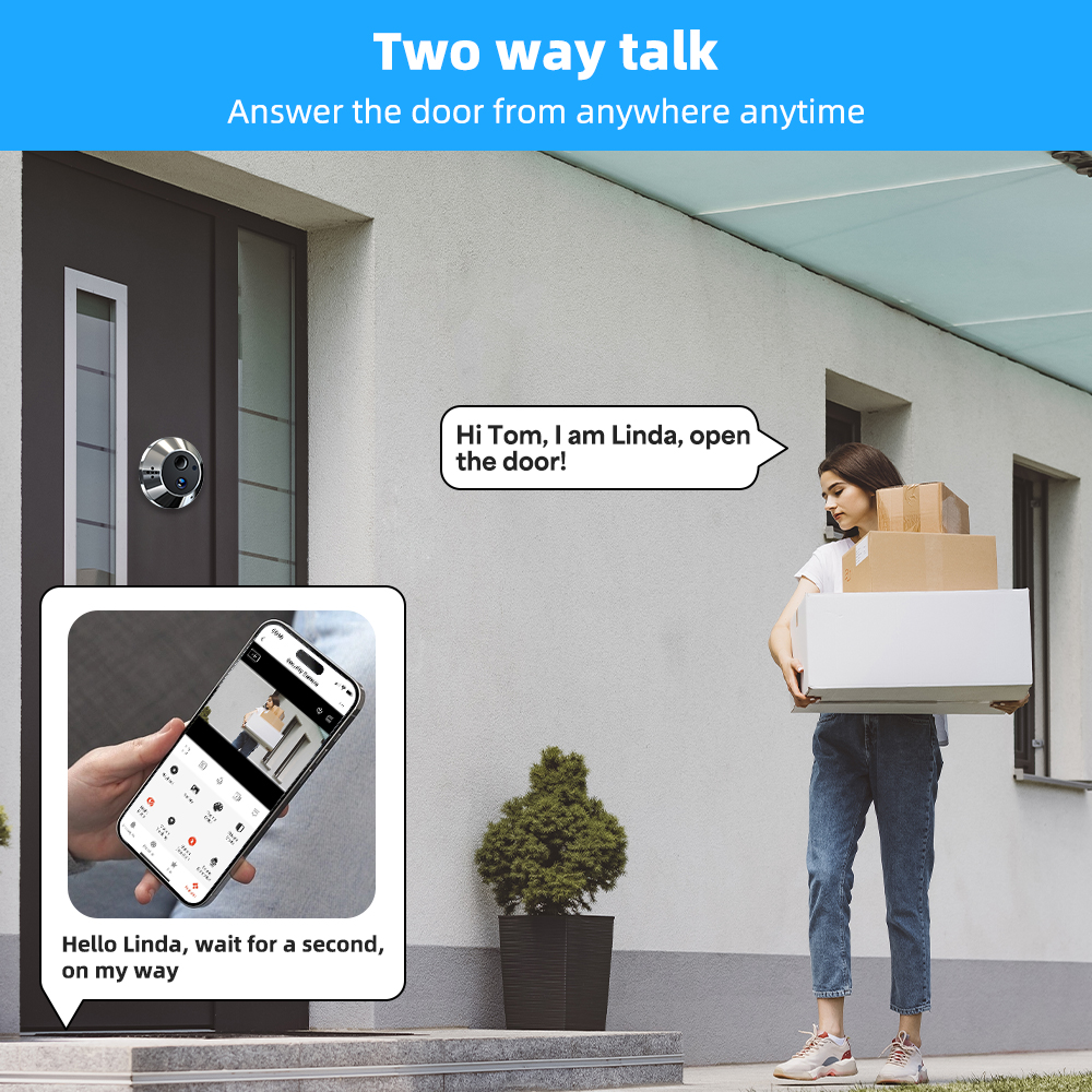 Mini Two Way Audio 3MP Tuya Sm - Smart Home Wiser avis et prix