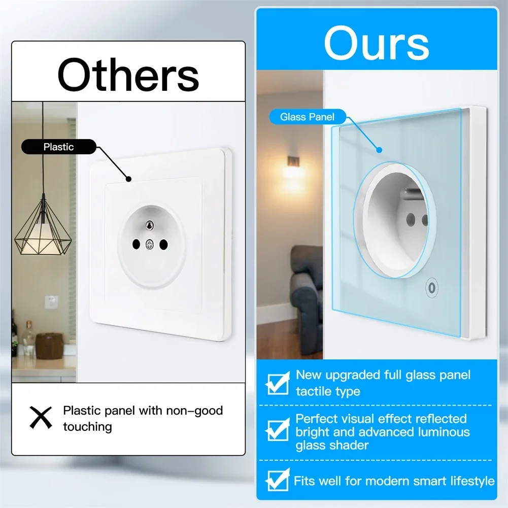 Moes ZigBee Wall Socket WIFI S - Smart Home Europe avis et prix
