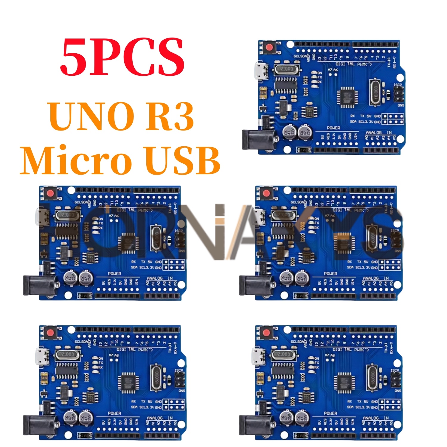 1-5Set/ UNO R3 Official Box AT - Smart Home Arduino Uno avis et prix