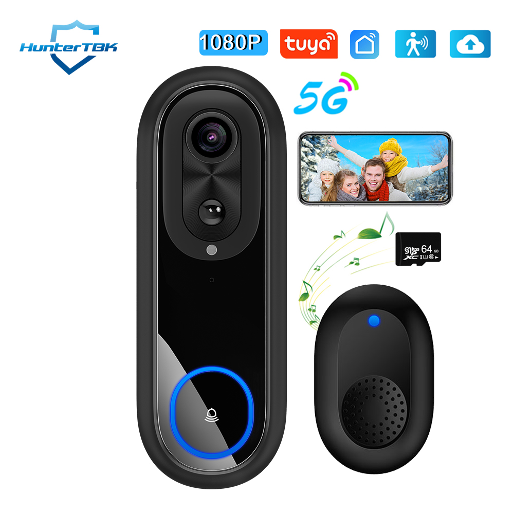 5G 2.4G WiFi Video Doorbell 10 - Smart Home Battery Camera avis et prix
