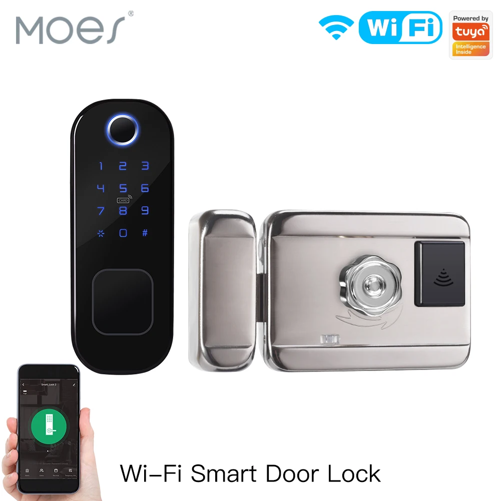 MOES WiFi Tuya Smart Lock Door - Smart Home Moes avis et prix