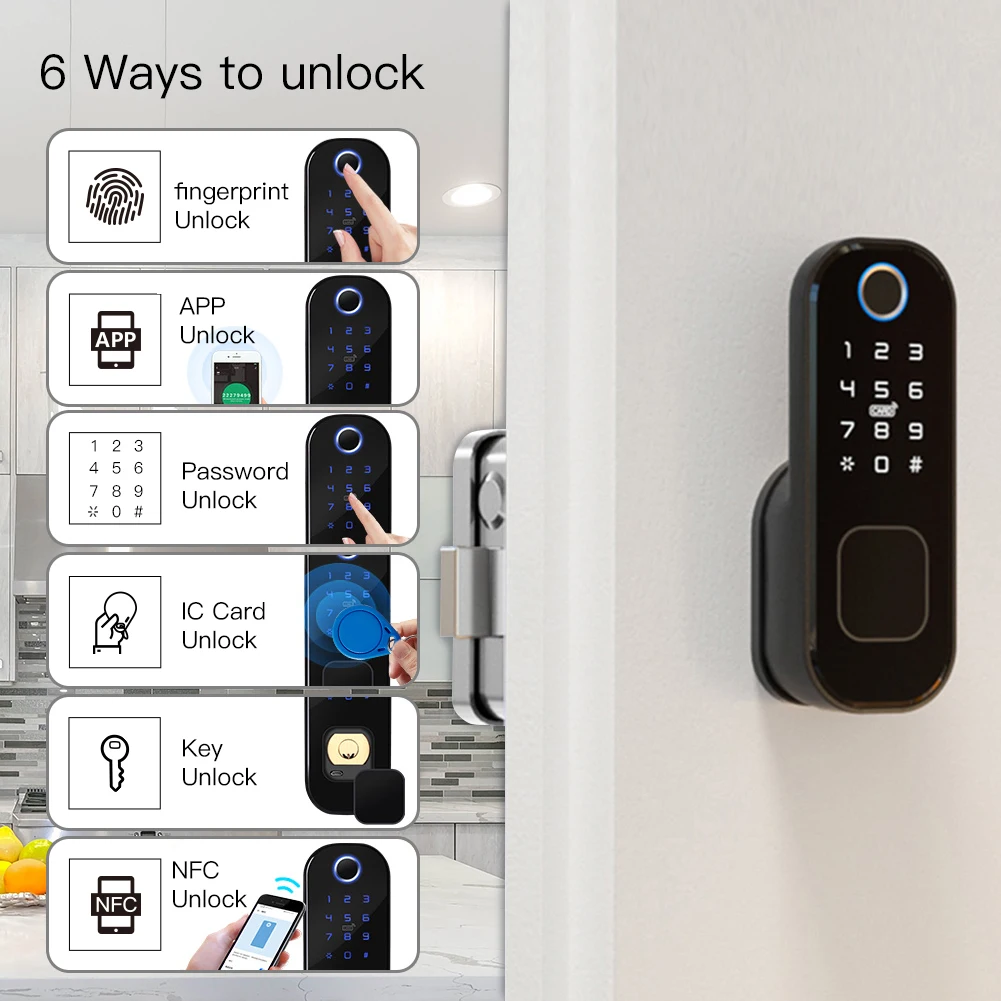 MOES WiFi Tuya Smart Lock Door - Smart Home Moes avis et prix