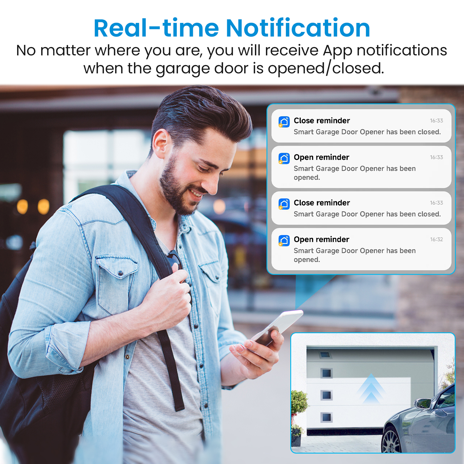 Tuya Smart Life Garage Door Op - Smart Home Europe avis et prix
