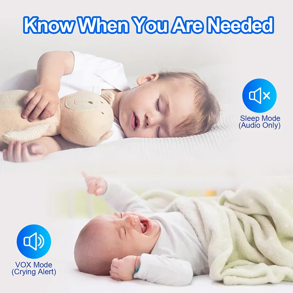 7.0'' Video Baby Monitor 720P  - Smart Home Battery Camera avis et prix