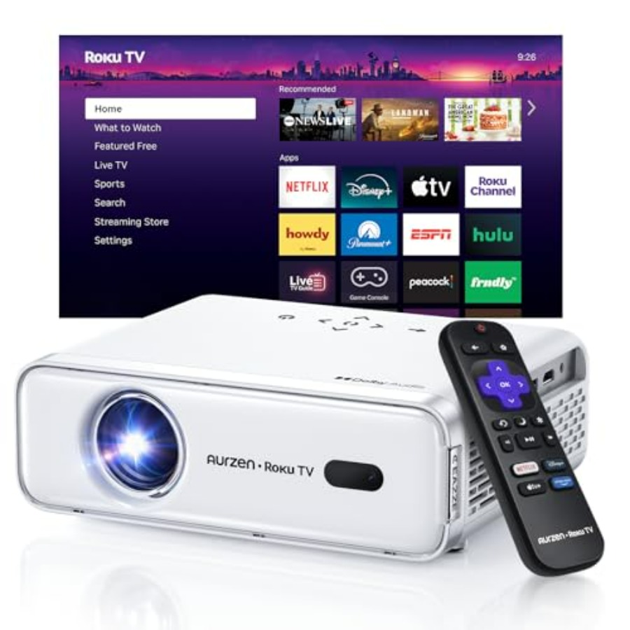 Roku TV Smart Projector with M - Smart Home Roku avis et prix