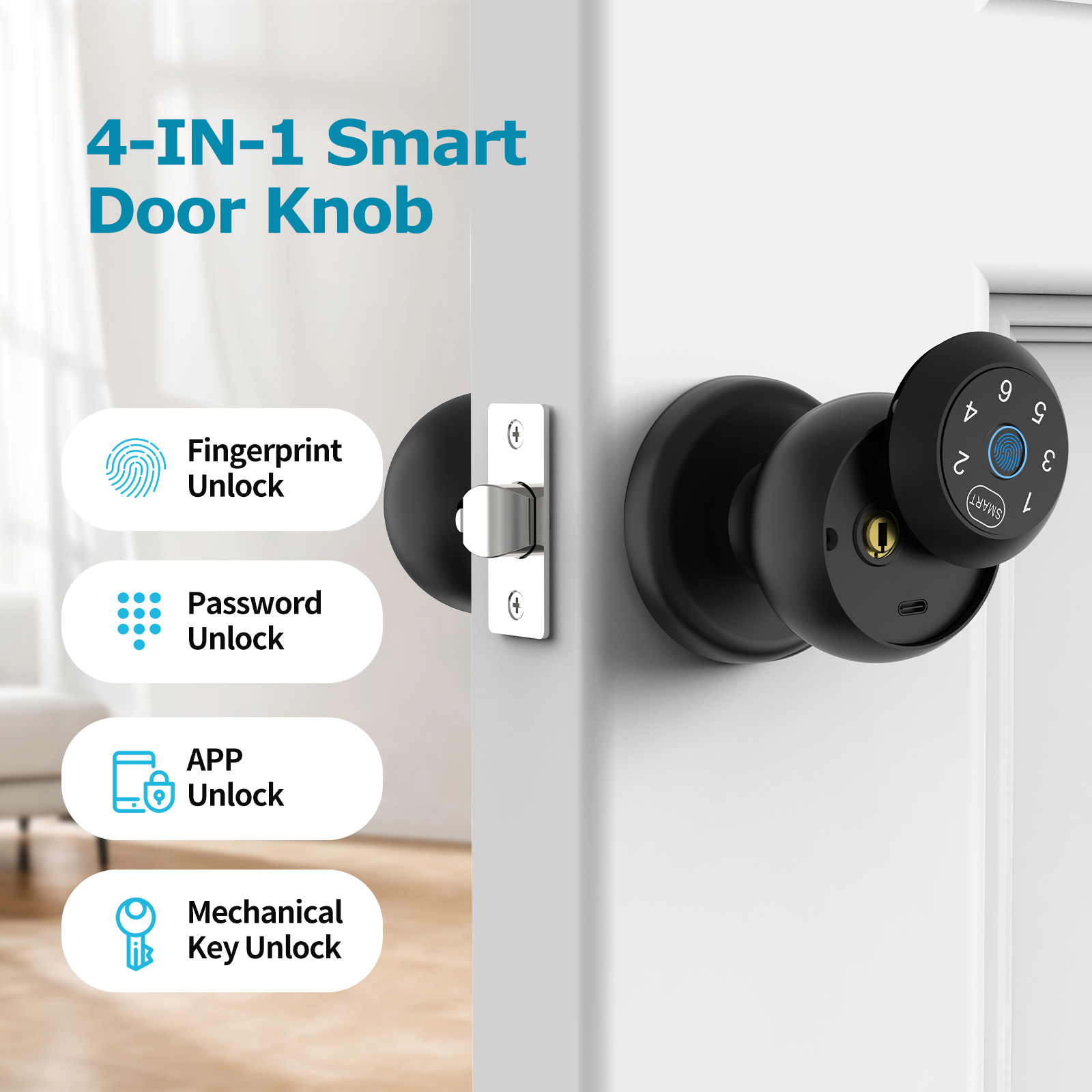 Viladepot Smart Lock Fingerpri - Smart Home Moes avis et prix