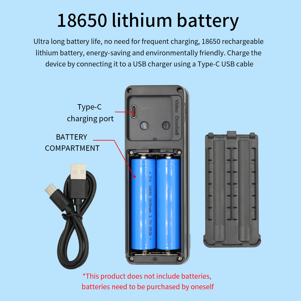 1080P WIFI Video Doorbell TTLO - Smart Home Battery Camera avis et prix