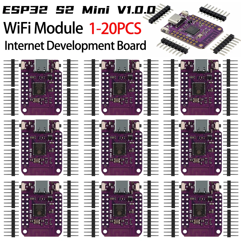 ESP32 S2 Mini V1.0.0 - LOLIN W - Smart Home Arduino Uno avis et prix