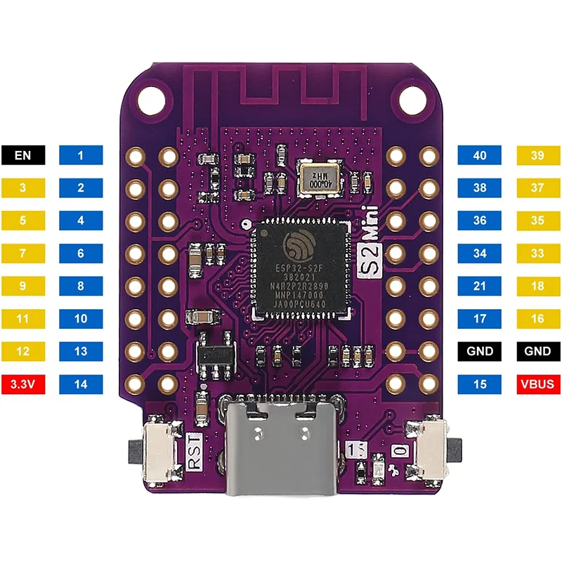 ESP32 S2 Mini V1.0.0 - LOLIN W - Smart Home Arduino Uno avis et prix