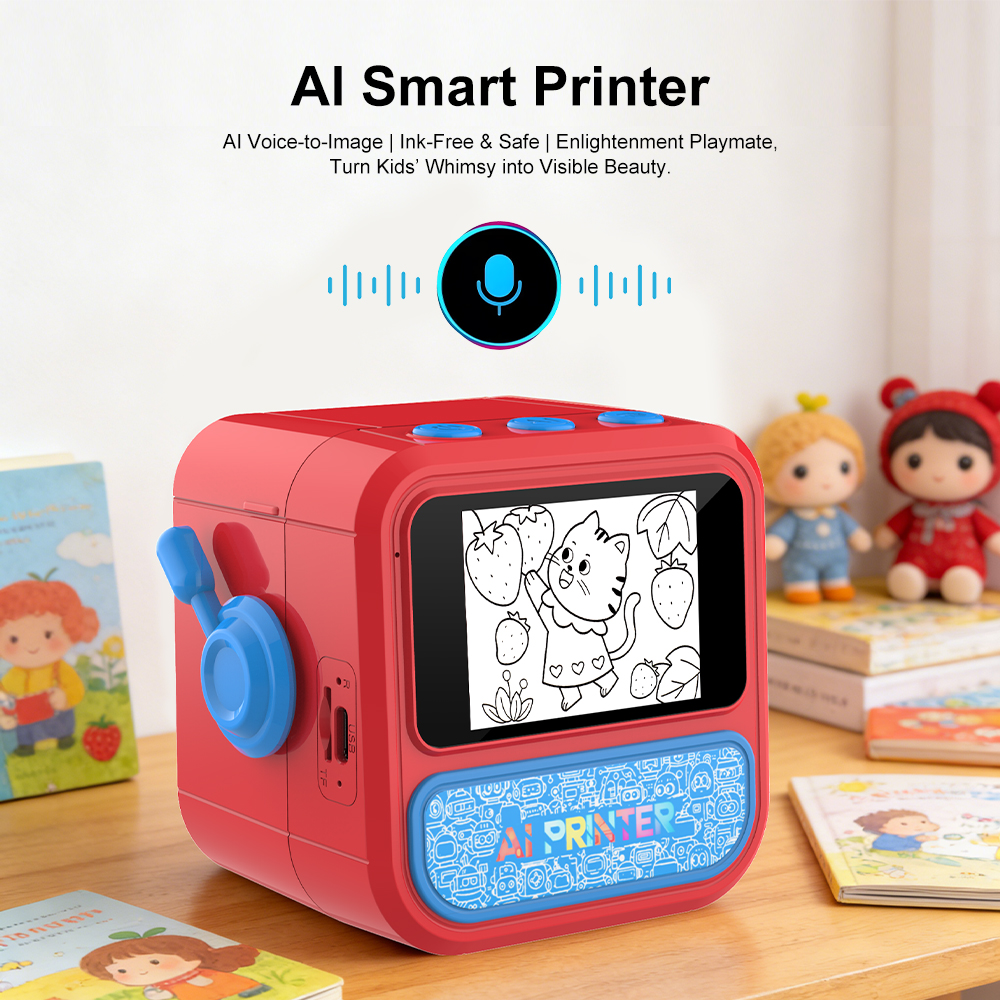 Smart AI Voice Mini Thermal Pr - Smart Home Display avis et prix