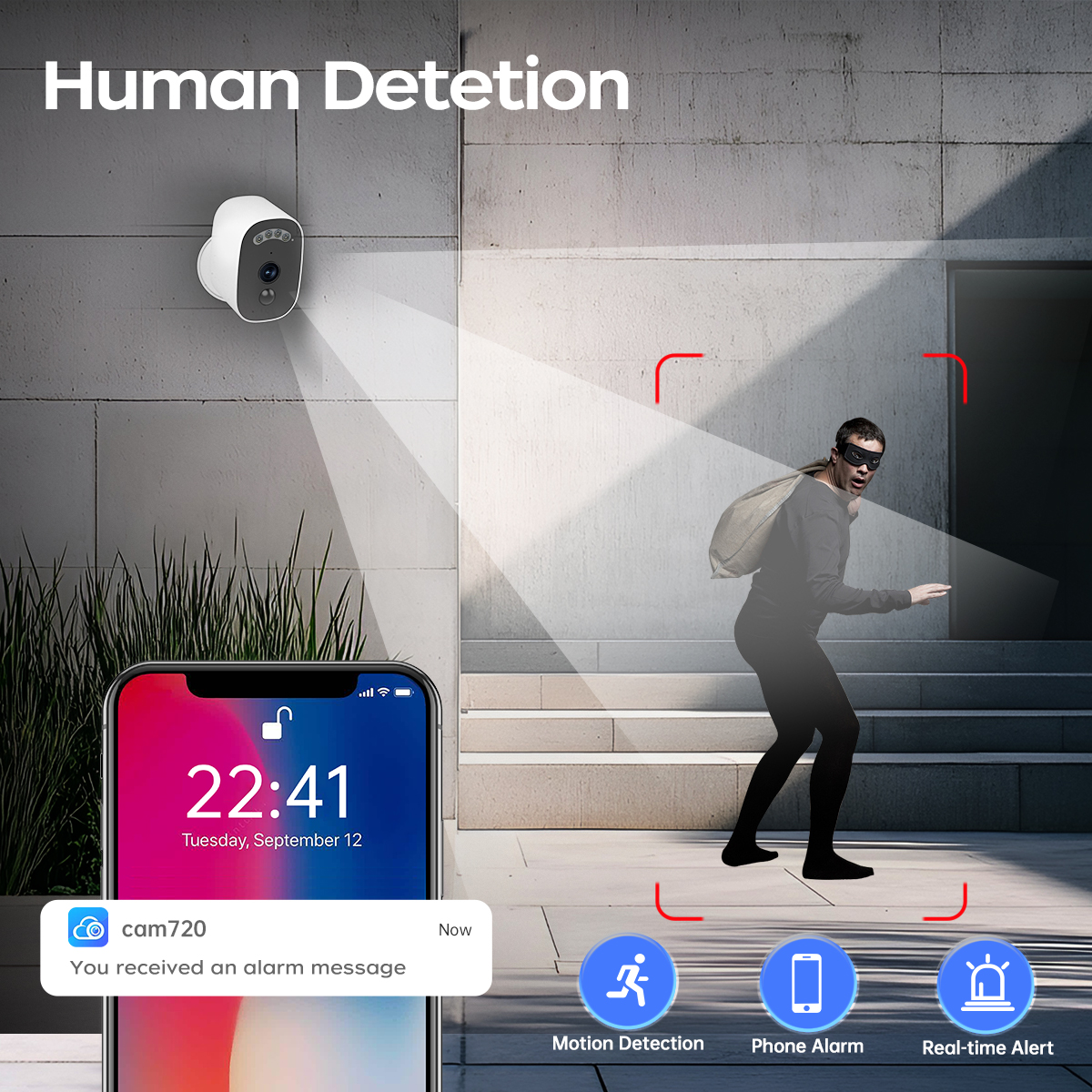 Jooan 3K HD Solar Security Cam - Smart Home Battery Camera avis et prix