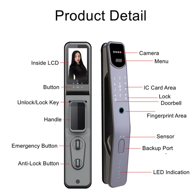 Tuya Wifi Electronic Fingerpri - Smart Home Battery Camera avis et prix