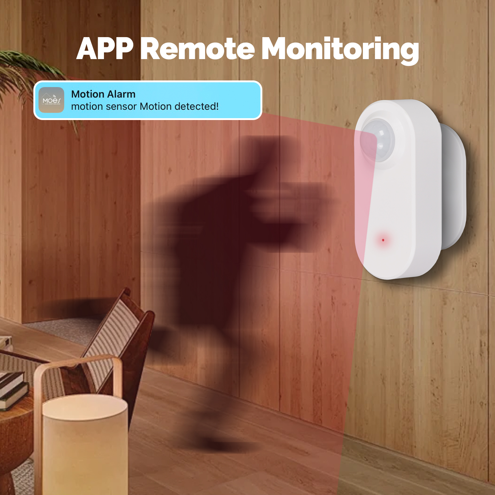 MOES Zigbee Motion Sensor,Wire - Smart Home Wiser avis et prix
