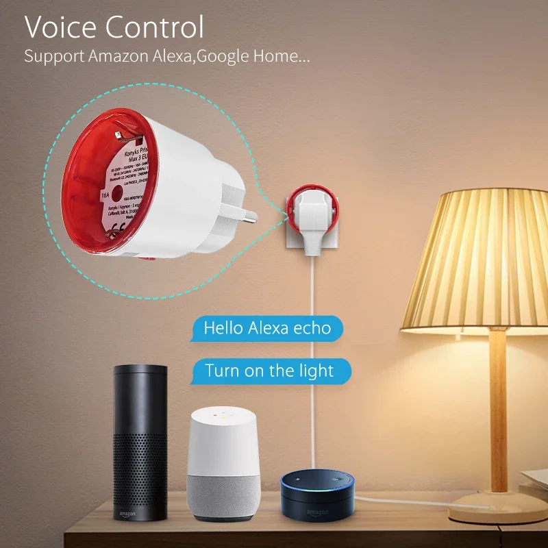 Tuya WiFi Smart Plug Socket EU - Smart Home Europe avis et prix