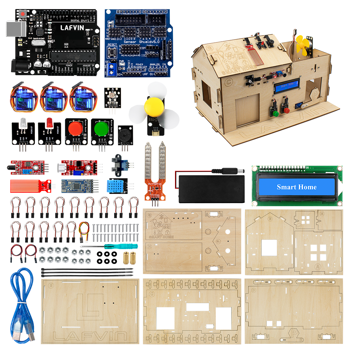 Smart Home Kit House Electroni - Smart Home Arduino Uno avis et prix