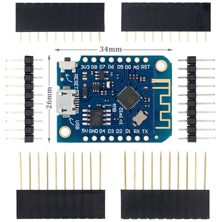 AITEXM D1 Mini V3.0.0 WIFI Int - Smart Home Arduino Uno avis et prix