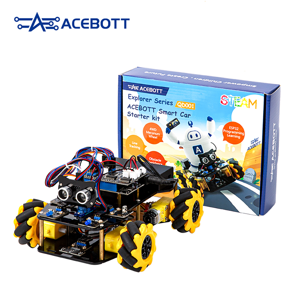 ACEBOTT ESP32 4WD Mecanum Whee - Smart Home Arduino Uno avis et prix