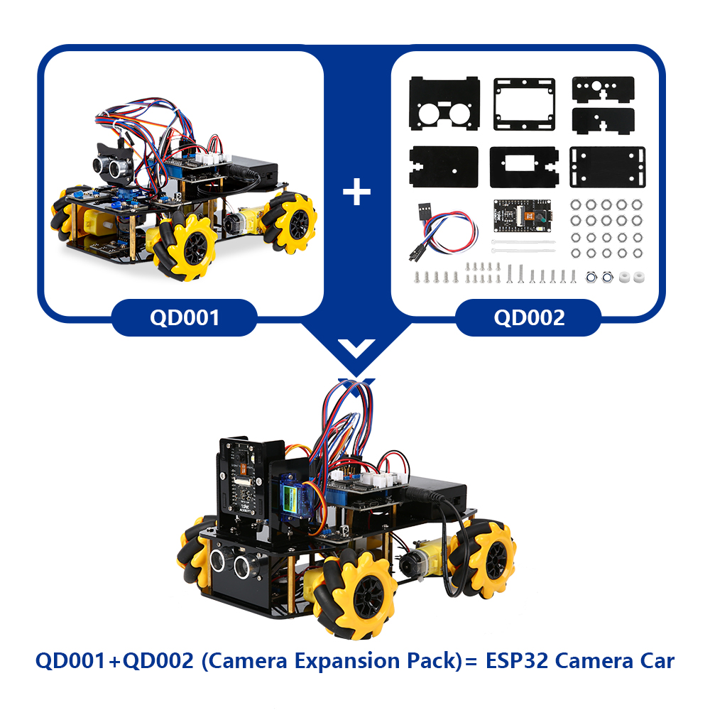 ACEBOTT ESP32 4WD Mecanum Whee - Smart Home Arduino Uno avis et prix