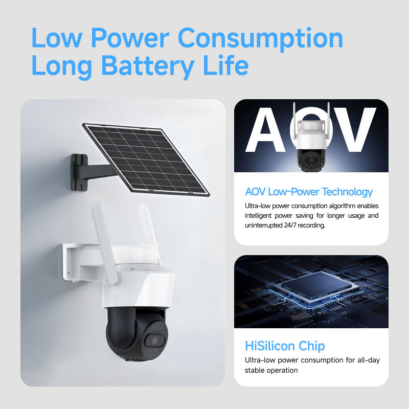 4G LTE Solar Security Camera 5 - Smart Home Battery Camera avis et prix