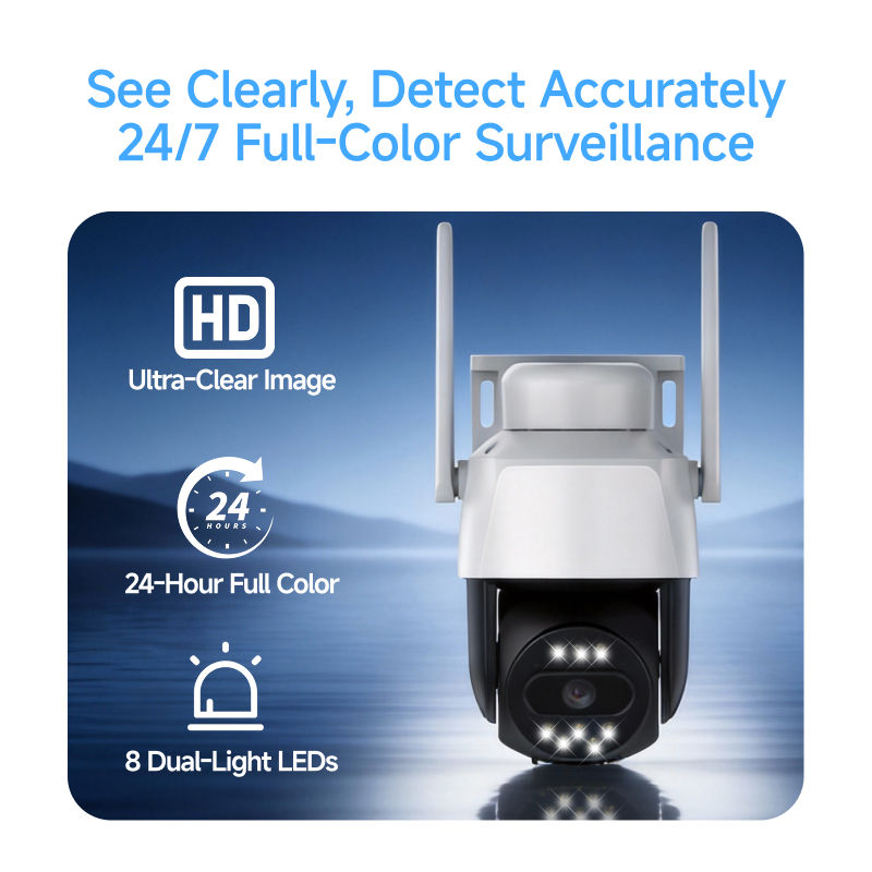 4G LTE Solar Security Camera 5 - Smart Home Battery Camera avis et prix