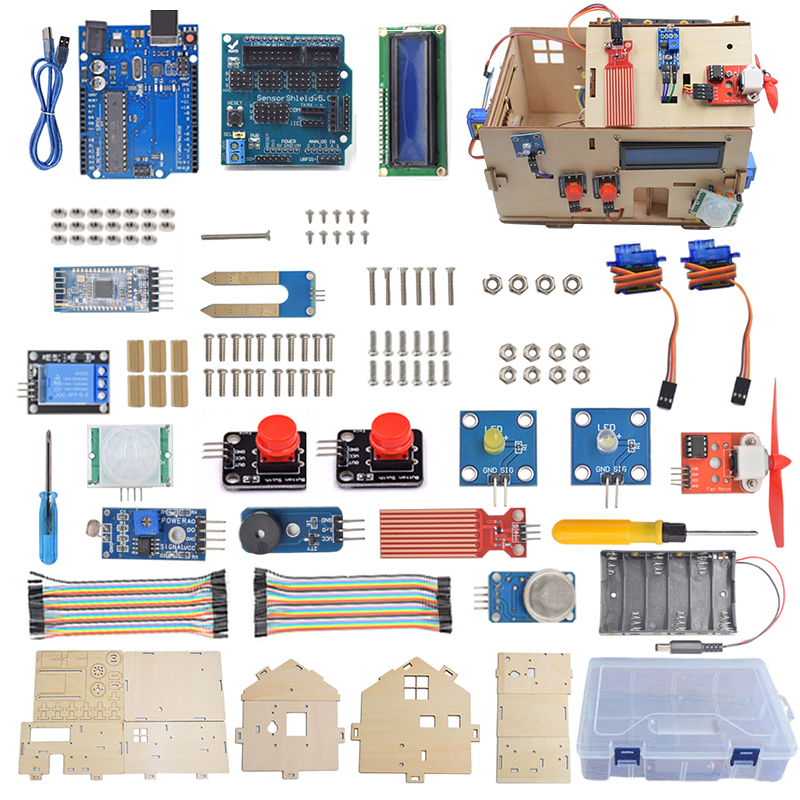 Smart Home Kit House Electroni - Smart Home Arduino Uno avis et prix