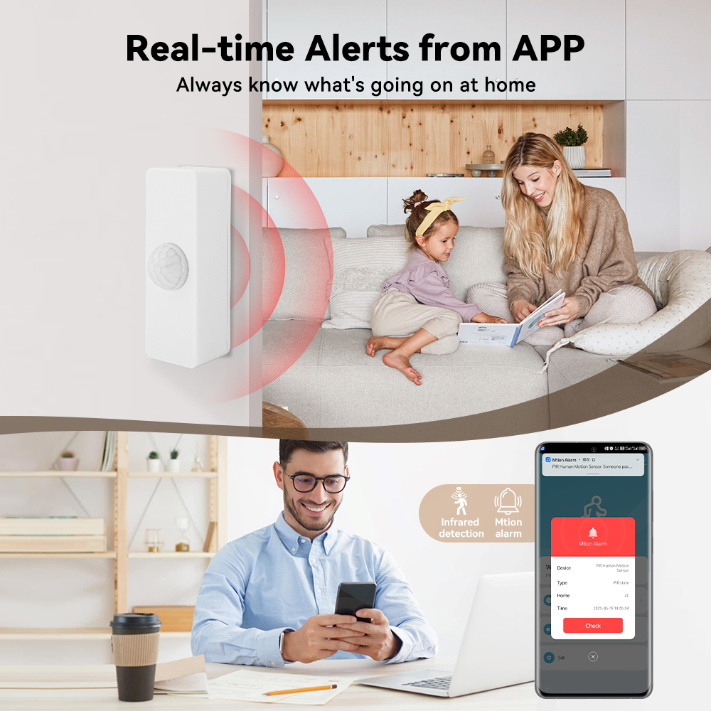 Tuya WiFl PIR Motion Sensor Sm - Smart Home Wiser avis et prix