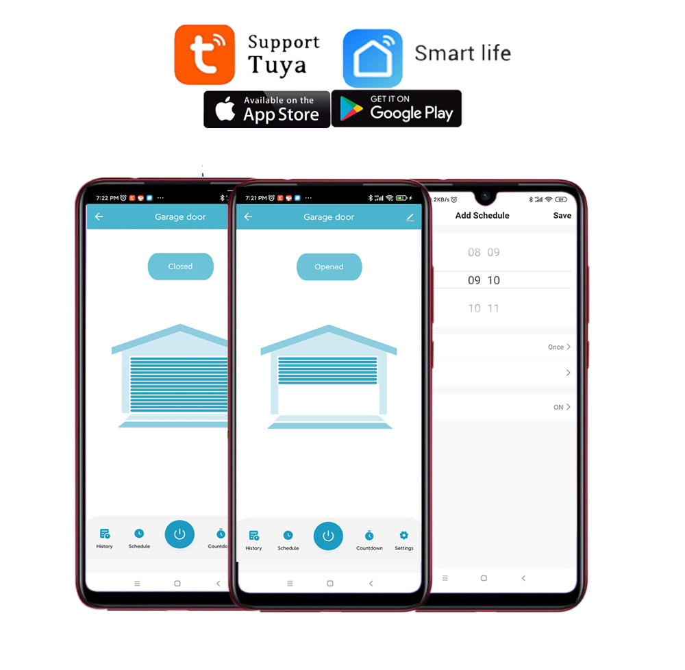 Smart Garage Door Opener Contr - Smart Home Europe avis et prix