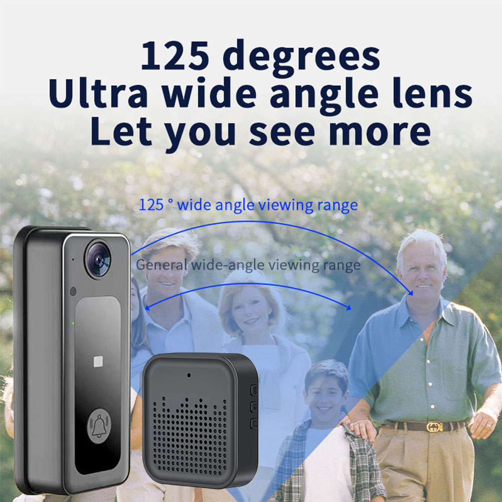 Wireless Camera Doorbell Two-W - Smart Home Battery Camera avis et prix