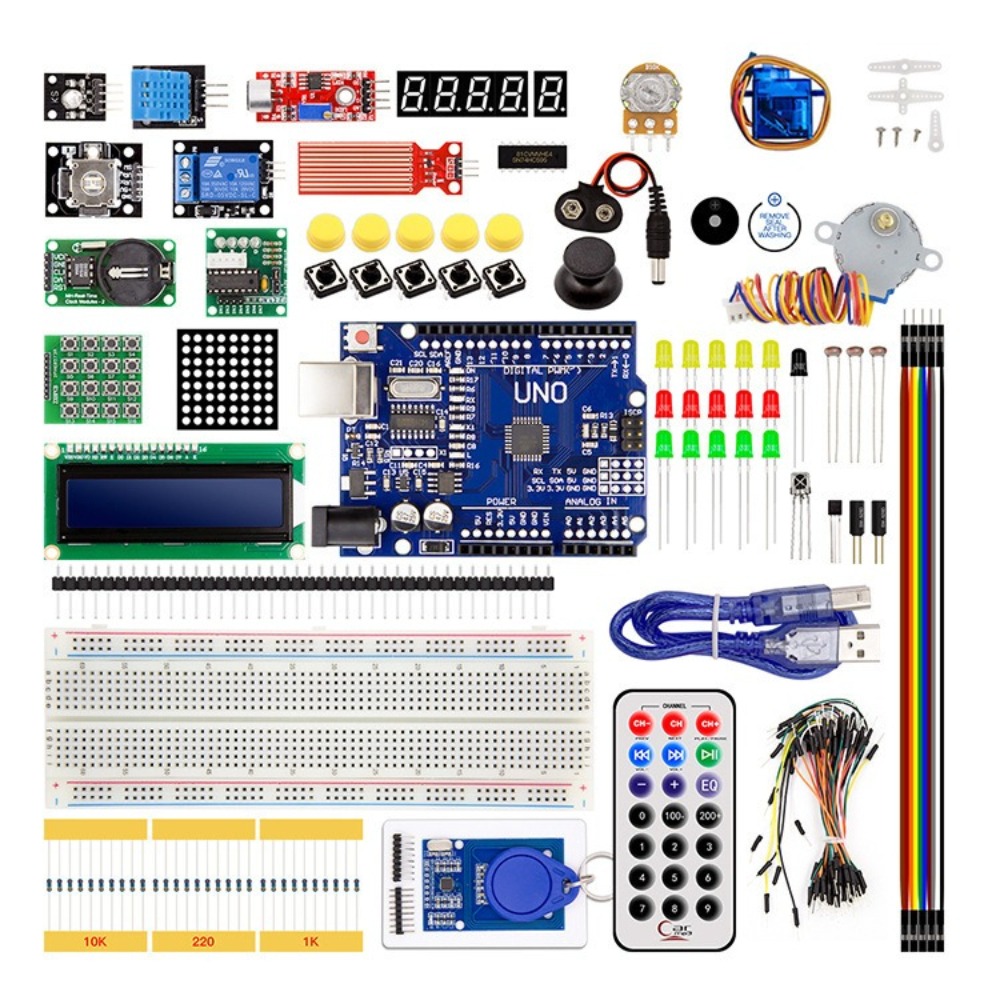 Arduino Starter Kit UNO R3 wit - Smart Home Arduino Uno avis et prix