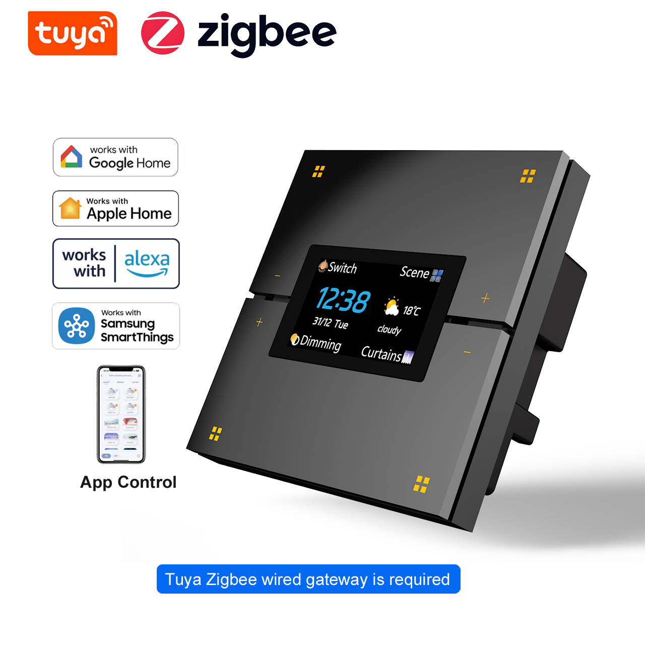 M9 Pro 8-Button UK Tuya Smart  - Smart Home Display avis et prix