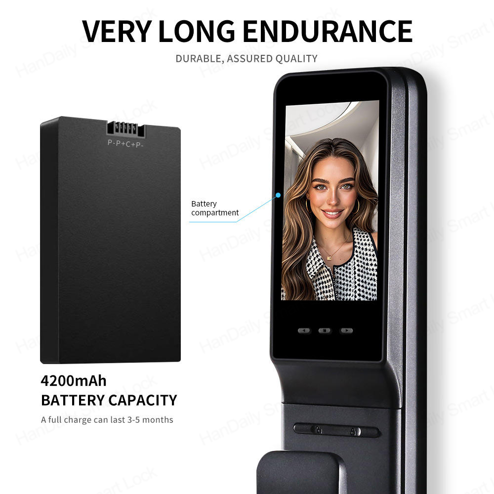 Waterproof Tuya 3D Face Recogn - Smart Home Battery Camera avis et prix