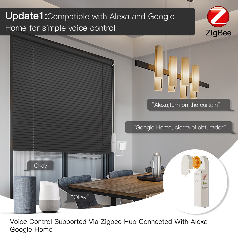 MOES ZigBee Smart DIY Motorize - Smart Home Moes avis et prix