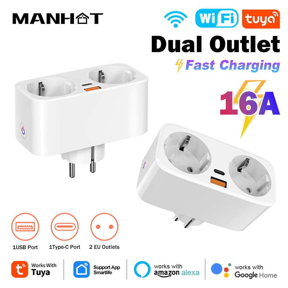 Tuya 16A WiFi Smart EU Plug PD - Smart Home Europe avis et prix