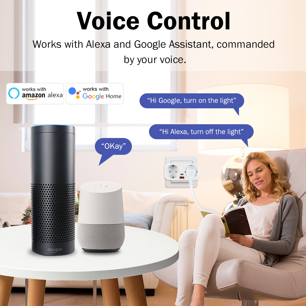 Tuya 16A WiFi Smart EU Plug PD - Smart Home Europe avis et prix