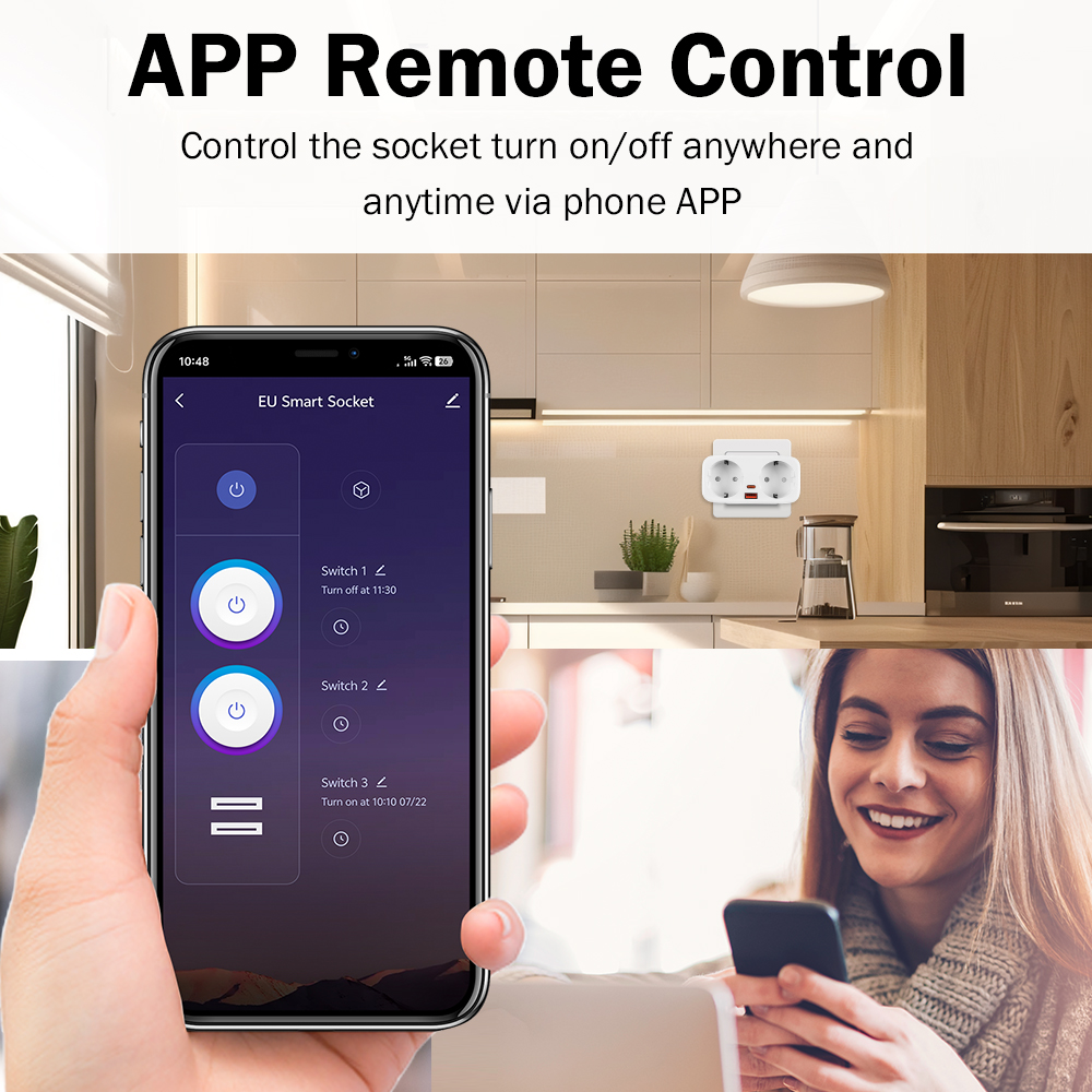 Tuya 16A WiFi Smart EU Plug PD - Smart Home Europe avis et prix