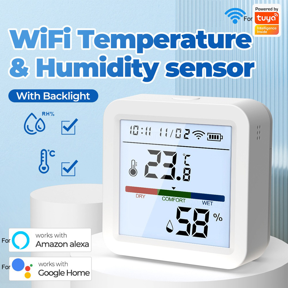 As Shown WIFI Hygrometer Custo - Smart Home User Interface avis et prix