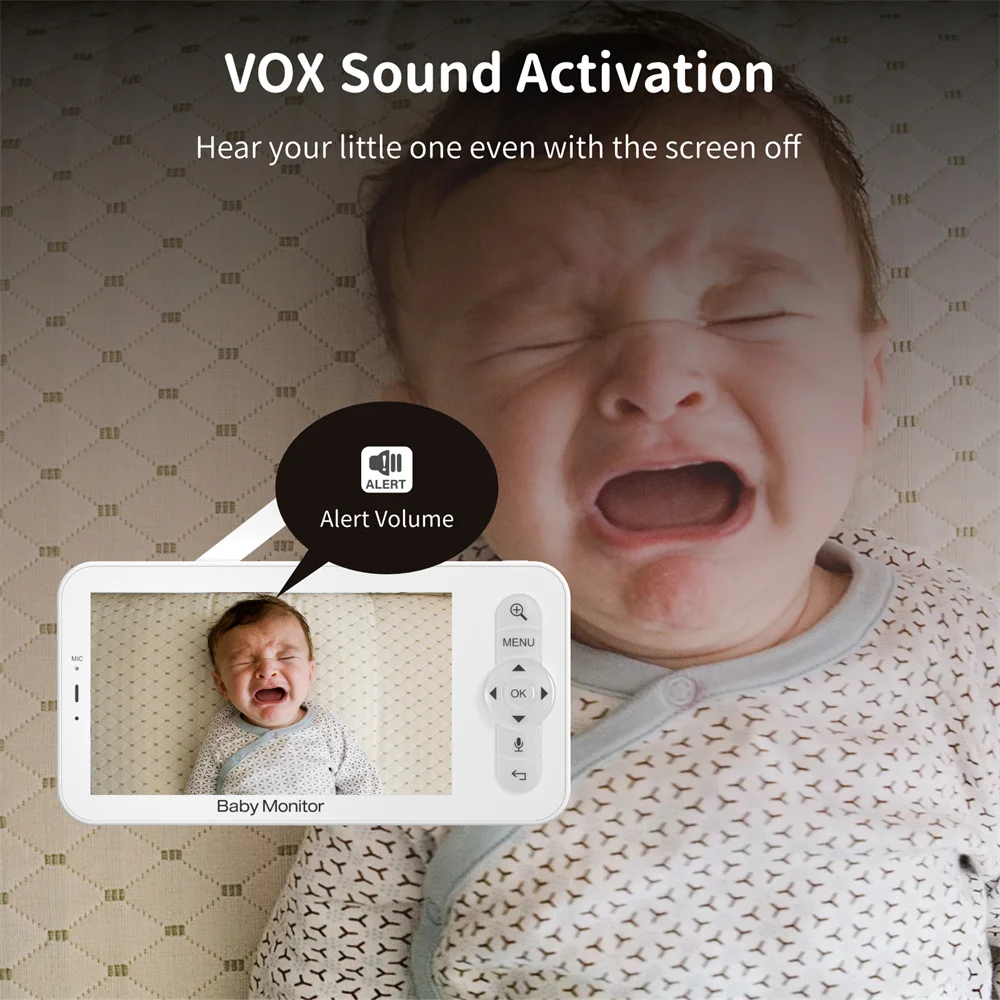 Babystar 5 Inch Wifi Baby Moni - Smart Home Battery Camera avis et prix
