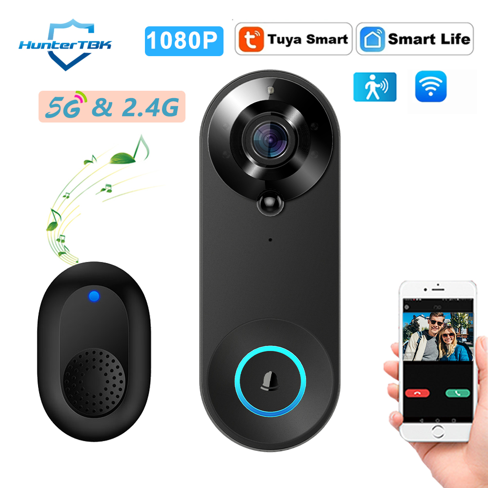 5G 2.4G WiFi Video Doorbell 10 - Smart Home Battery Camera avis et prix