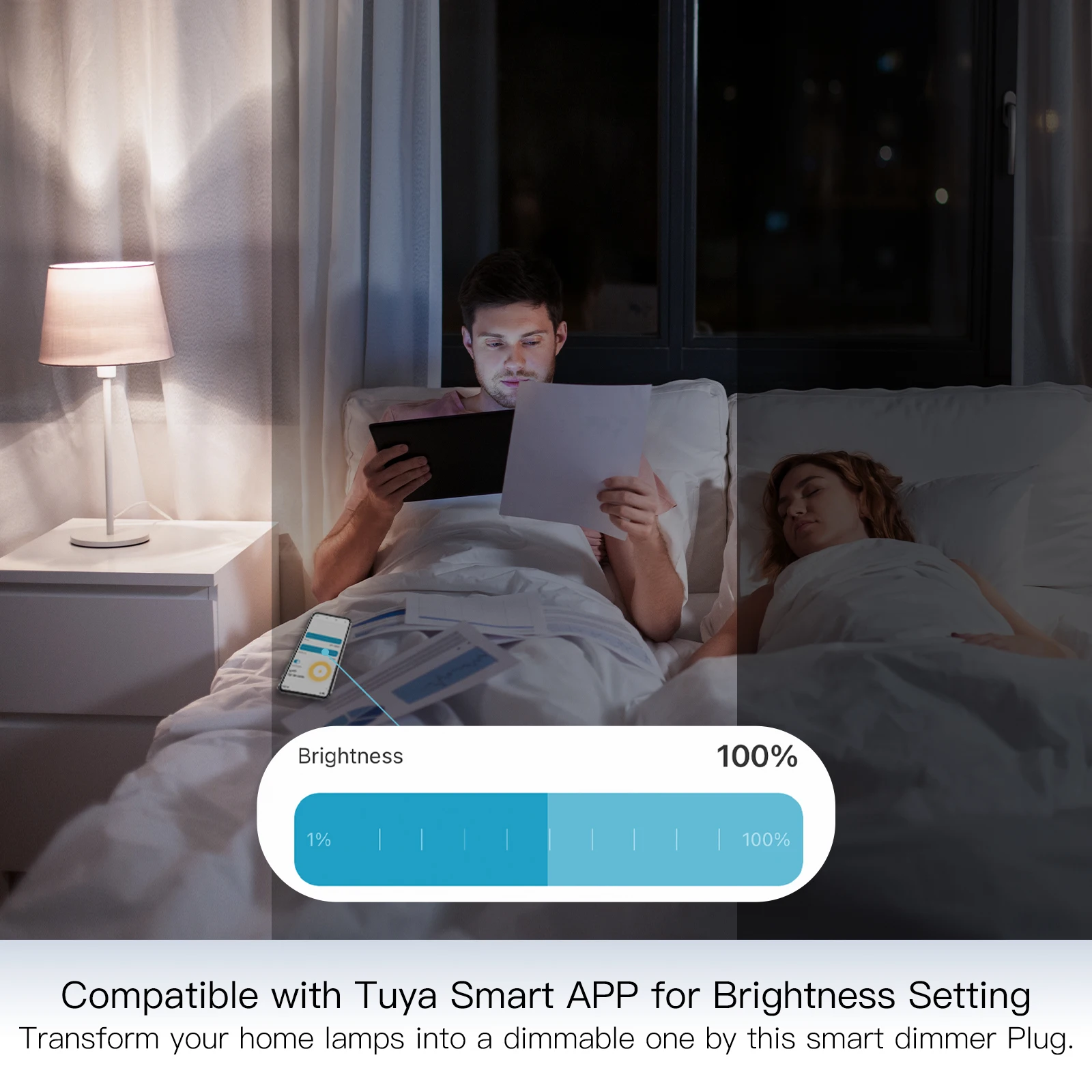 MOES Tuya WiFi Smart Plug Dimm - Smart Home Europe avis et prix