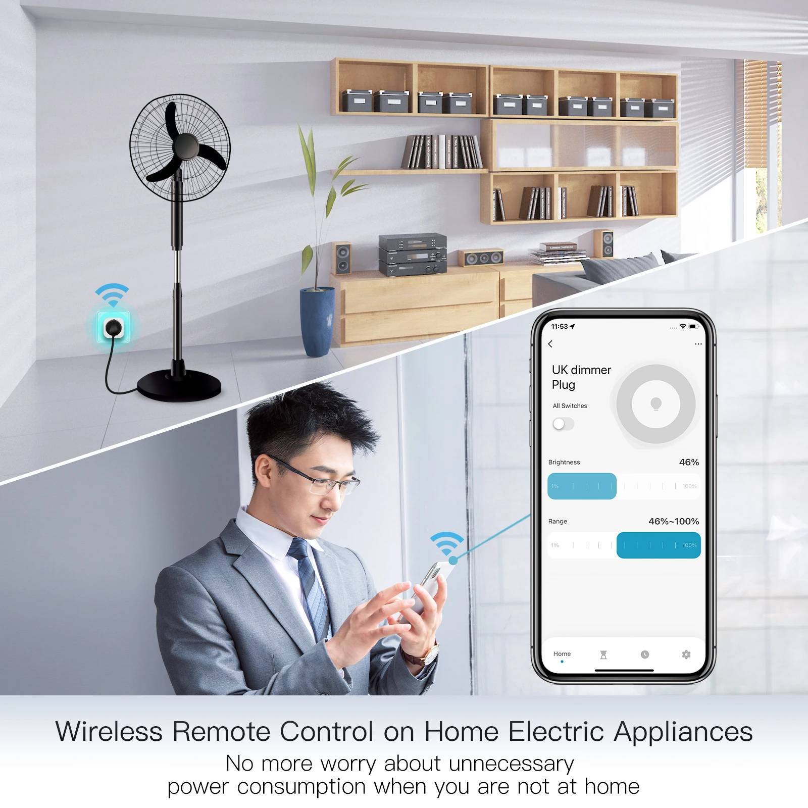 MOES Tuya WiFi Smart Plug Dimm - Smart Home Europe avis et prix