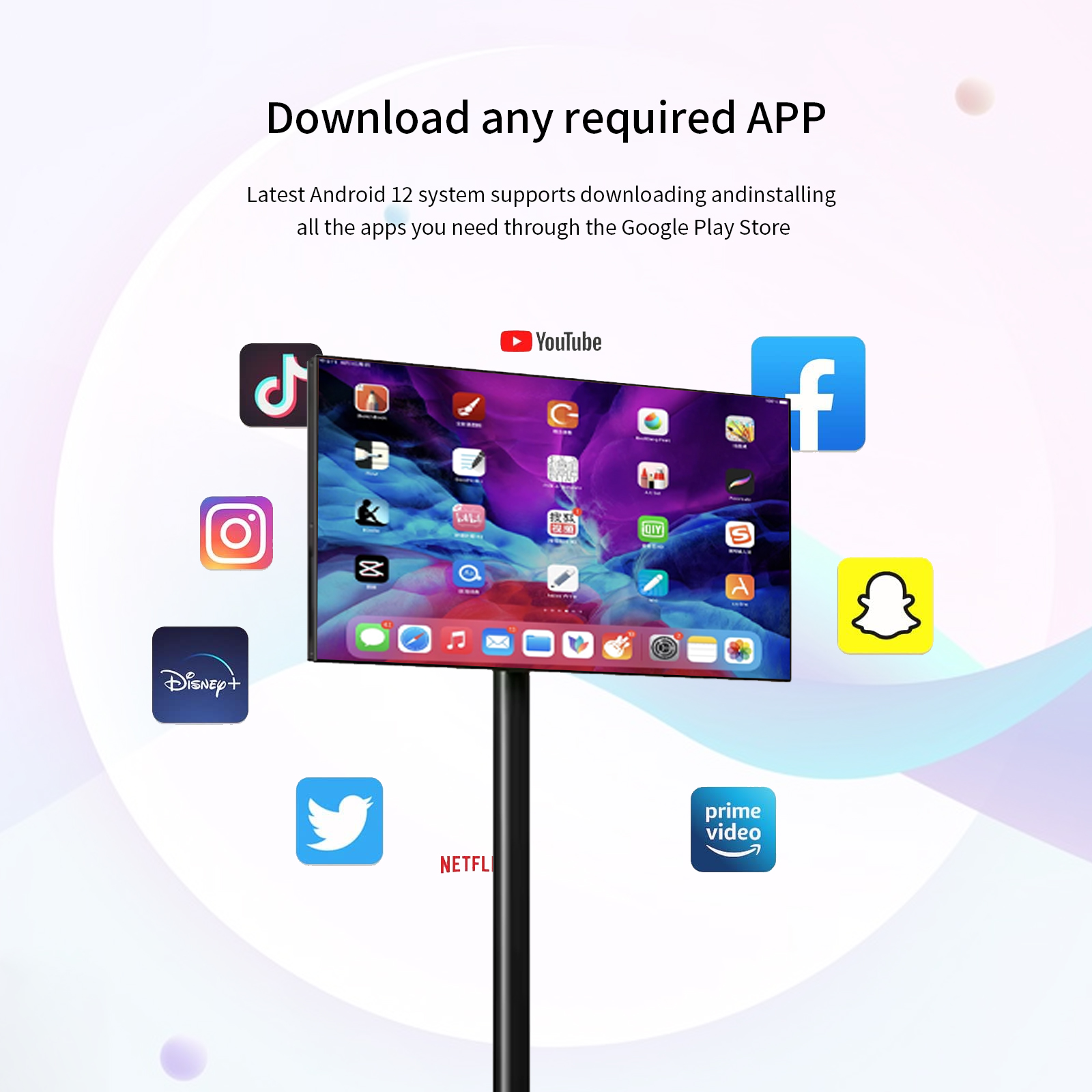 21.5 24 27 32 Inch HD Android  - Smart Home Display avis et prix