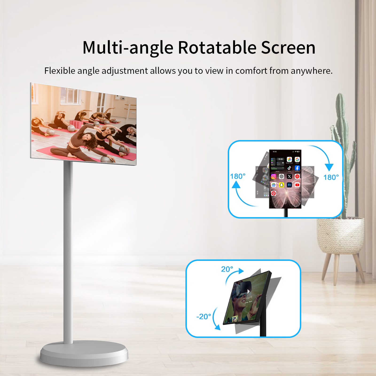 21.5 24 27 32 Inch HD Android  - Smart Home Display avis et prix